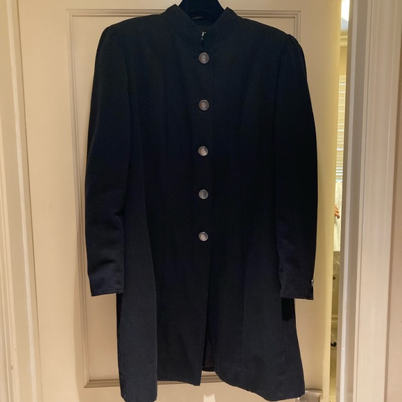 CHANEL black skirt suit, size 8, Authentic Vintage - Picture 2 of 8